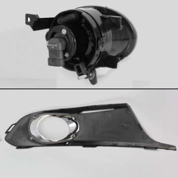 Picture of Spyder Volkswagen Jetta MK6 2011-2014 Sedan 4Dr only OEM Style Fog Lights w-swch Smked FL-VJ2011-SM