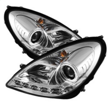 Picture of Spyder Mercedes Benz SLK 05-10 Projector Xenon-HID Model- DRL Chrm PRO-YD-MBSLK05-HID-DRL-C
