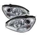 Picture of Spyder Mercedes Benz S-Class 03-06 Projector Headlights Xenon-HID Model- Chrm PRO-YD-MBW220-HID-C
