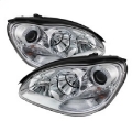 Picture of Spyder Mercedes Benz S-Class 03-06 Projector Headlights Xenon-HID Model- Chrm PRO-YD-MBW220-HID-C