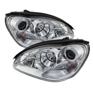 Picture of Spyder Mercedes Benz S-Class 03-06 Projector Headlights Xenon-HID Model- Chrm PRO-YD-MBW220-HID-C