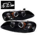 Picture of Spyder Chrysler Sebring 01-03 Projector Headlights LED Halo LED Blk PRO-YD-CSEB01-HL-BK