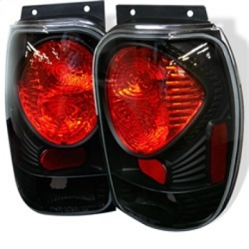 Picture of Spyder Ford Explorer 98-01 Except 2001 Sport & Sport Trac Euro Tail Lights Blk ALT-YD-FEXP98-BK