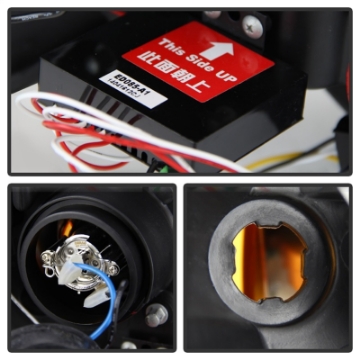 Picture of Spyder Ford Expedition 07-13 Projector Headlights Light Tube DRL Chrm PRO-YD-FE07-LTDRL-C