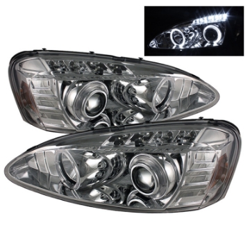 Picture of Spyder Pontiac Grand Prix 04-08 Projector Headlights LED Halo LED Chrm PRO-YD-PGP04-HL-C