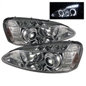 Picture of Spyder Pontiac Grand Prix 04-08 Projector Headlights LED Halo LED Chrm PRO-YD-PGP04-HL-C