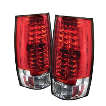 Picture of Spyder Chevy Suburban-GMC Yukon-Yukon Denali 07-14 LED Tail Lights Red Clear ALT-YD-CSUB07-LED-RC
