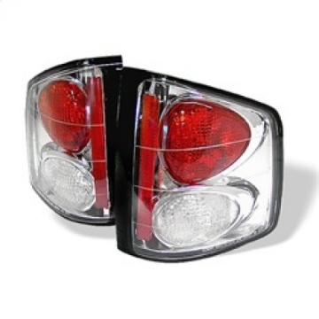 Picture of Spyder Chevy S10 94-04-GMC Sonoma 94-04-Isuzu Hombre 96-00 Euro Tail Lights Chrm ALT-YD-CS1094-C