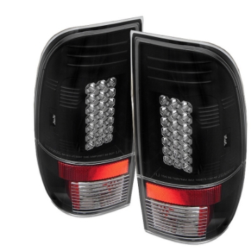 Picture of Spyder Ford F150 side 97-03-F250-350-450 Super Duty 99-07 LED Tail Lights Blk ALT-YD-FF15097-LED-BK