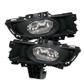 Picture of Spyder Mazda 3 07-08 4Dr OEM Fog Lights Wont Fit Sports-Gt Or Htchbackw-swch Clear FL-CL-MAZ307-C
