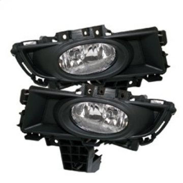 Picture of Spyder Mazda 3 07-08 4Dr OEM Fog Lights Wont Fit Sports-Gt Or Htchbackw-swch Clear FL-CL-MAZ307-C