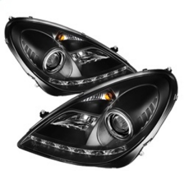Picture of Spyder Mercedes Benz SLK 05-10 Projector Xenon-HID Model- DRL Blk PRO-YD-MBSLK05-HID-DRL-BK