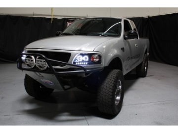 Picture of Spyder Ford F150 97-03-Expedition 97-02 1PC Projector - CCFL Halo LED Blk PRO-YD-FF15097-1P-CCFL-BK
