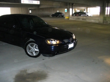 Picture of Spyder Pontiac Grand AM 99-05 Projector Headlights LED Halo LED Blk Low 9006 PRO-YD-PGAM99-HL-BK