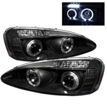 Picture of Spyder Pontiac Grand Prix 04-08 Projector Headlights LED Halo LED Blk PRO-YD-PGP04-HL-BK