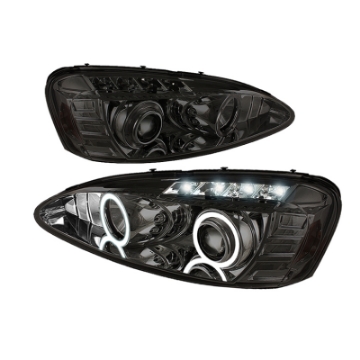 Picture of Spyder Pontiac Grand Prix 04-08 Projector Headlights LED Halo LED Smke PRO-YD-PGP04-HL-SMC