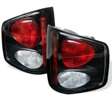 Picture of Spyder Chevy S10 94-04-GMC Sonoma 94-04-Isuzu Hombre 96-00 Euro Tail Lights Blk ALT-YD-CS1094-BK