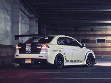 Picture of Spyder Mitsubishi Lancer-Evolution X 08-14 LED Tail Lights Blk ALT-YD-MITEVO1008-LED-BK