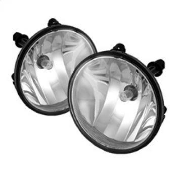Picture of Spyder GMC Acaidia 07-12-Chevy Avalanche 07-13-Camaro 10-13Fog Lights wo-switch- Clear FL-CTAH07-C