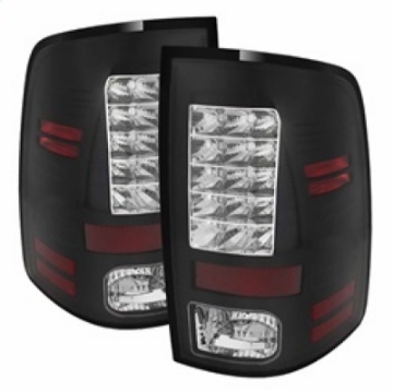 Picture of Spyder Dodge Ram 1500 13-14-Ram 2500 13-14 LED Tail Lights LED Model only - Blk ALT-YD-DRAM13-LED-BK