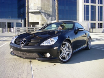 Picture of Spyder Mercedes Benz SLK 05-10 Projector Headlights Halogen Model- DRL Chrm PRO-YD-MBSLK05-DRL-C