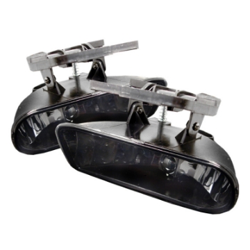 Picture of Spyder GMC Sierra 1500-2500 99-02- OEM Fog Lights wo-switch Smke FL-CL-GMCY99-SM