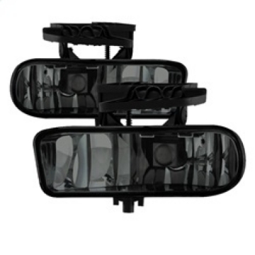 Picture of Spyder GMC Sierra 1500-2500 99-02- OEM Fog Lights wo-switch Smke FL-CL-GMCY99-SM