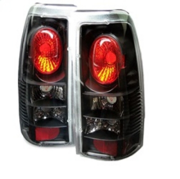 Picture of Spyder Chevy Silverado 1500-2500 99-02 Not Stepside Euro Style Tail Lights Blk ALT-YD-CS99-BK
