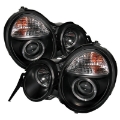 Picture of Spyder Mercedes Benz E-Class 95-99 Projector Headlights LED Halo Blk PRO-YD-MBW21095-HL-BK