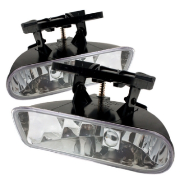 Picture of Spyder GMC Sierra 1500-2500 99-02-Sierra 1500HD-2500HD OEM Fog Lights wo-switch Clear FL-CL-GMCY99-C
