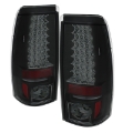 Picture of Spyder Chevy Silverado 1500 99-02 Not Fit Stepside LED Tail Lights Blk Smke ALT-YD-CS99-LED-BSM