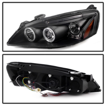 Picture of Spyder Pontiac G6 2-4DR 05-08 Projector Headlights LED Halo LED Blk PRO-YD-PG605-HL-BK