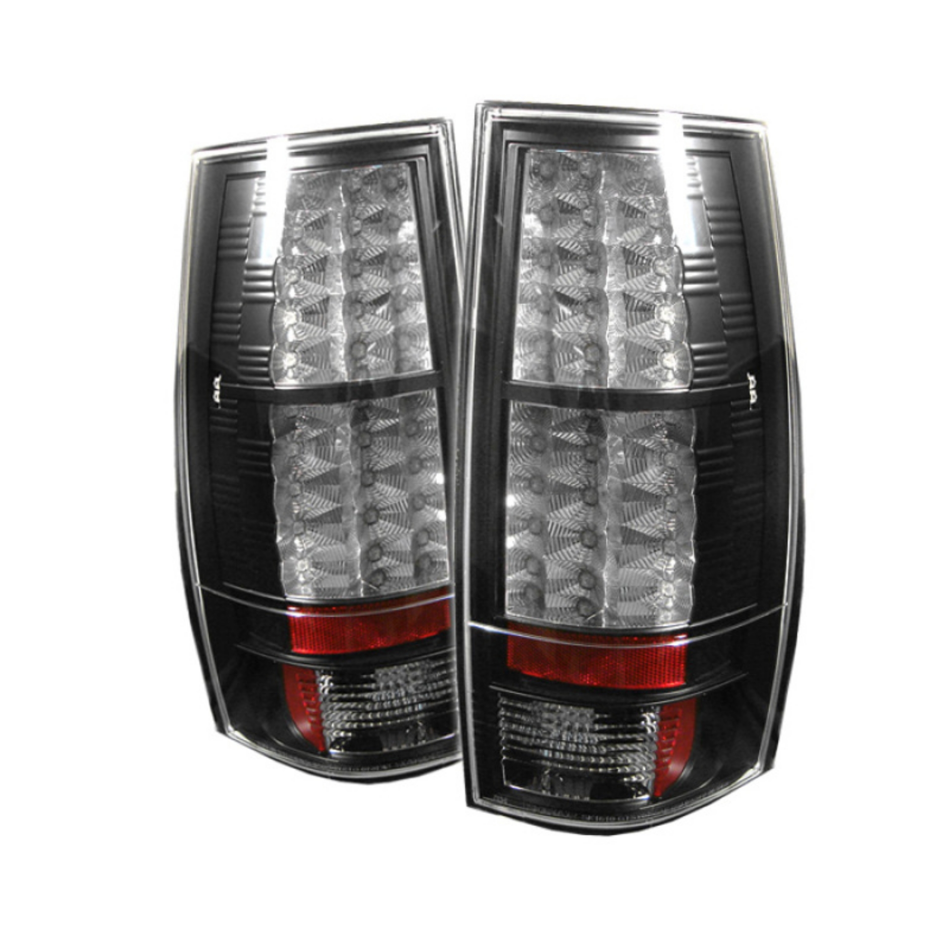 Picture of Spyder Chevy Suburban-GMC Yukon-Yukon Denali 07-14 LED Tail Lights Blk ALT-YD-CSUB07-LED-BK