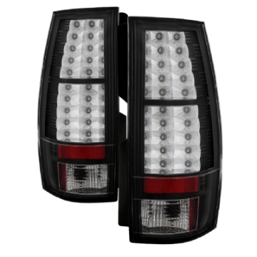 Picture of Spyder Chevy Suburban-GMC Yukon-Yukon Denali 07-14 LED Tail Lights Blk ALT-YD-CSUB07-LED-BK