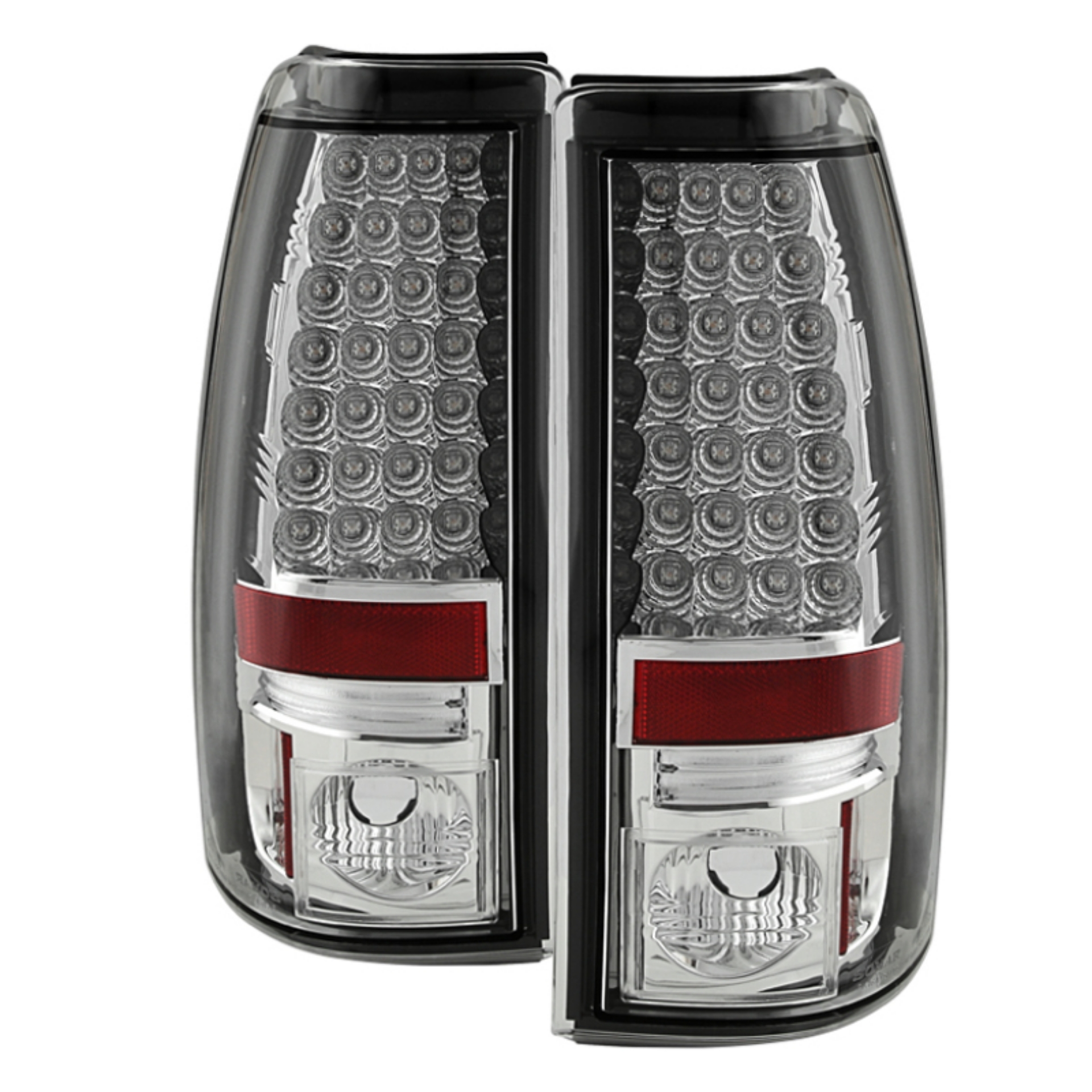 Picture of Spyder Chevy Silverado 1500-2500 03-06 Does Not Fit StepsideLED Tail Lights Chrm ALT-YD-CS03-LED-C