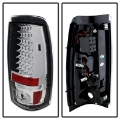 Picture of Spyder Chevy Silverado 1500-2500 03-06 Does Not Fit StepsideLED Tail Lights Chrm ALT-YD-CS03-LED-C