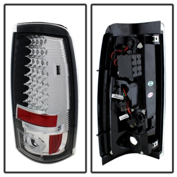 Picture of Spyder Chevy Silverado 1500-2500 03-06 Does Not Fit StepsideLED Tail Lights Chrm ALT-YD-CS03-LED-C