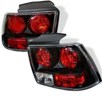 Picture of Spyder Ford Mustang 99-04 will not fit the Cobra modelEuro Style Tail Lights Black ALT-YD-FM99-BK