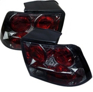 Picture of Spyder Ford Mustang 99-04 will not fit the Cobra modelEuro Style Tail Lights Smoke ALT-YD-FM99-SM