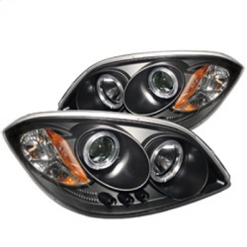 Picture of Spyder Chevy Cobalt 05-10-Pontiac G5 07-09 Projector Headlights LED Halo LED Blk PRO-YD-CCOB05-HL-BK