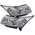 Picture of Spyder Chevy Cruze 11-14 Projector Headlights Light Tube DRL Chrm PRO-YD-CCRZ11-LTDRL-C
