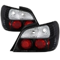 Picture of Spyder Subaru Impreza WRX-Sti 02-03 4Dr Not Fit WagonEuro Style Tail Lights Black ALT-YD-SI01-BK