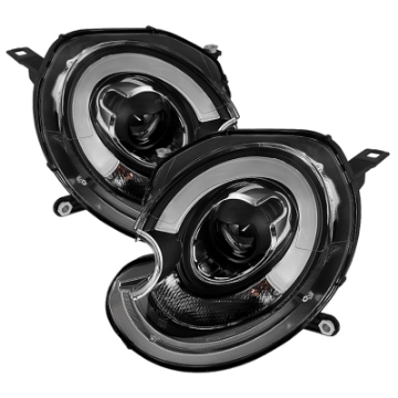 Picture of Spyder Mini Cooper 2010-2012 Projector Headlights Xenon-HID Model- DRL Blk PRO-YD-MC07-HID-DRL-BK