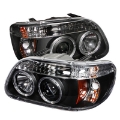 Picture of Spyder Ford Explorer 95-01 1PC Projector Headlights LED Halo Blk PRO-YD-FEXP95-HL-1PC-BK