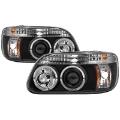 Picture of Spyder Ford Explorer 95-01 1PC Projector Headlights LED Halo Blk PRO-YD-FEXP95-HL-1PC-BK