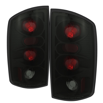 Picture of Spyder Dodge Ram 02-06 1500-Ram 2500-3500 03-06 Euro Style Tail Lights Black Smoke ALT-YD-DRAM02-BSM