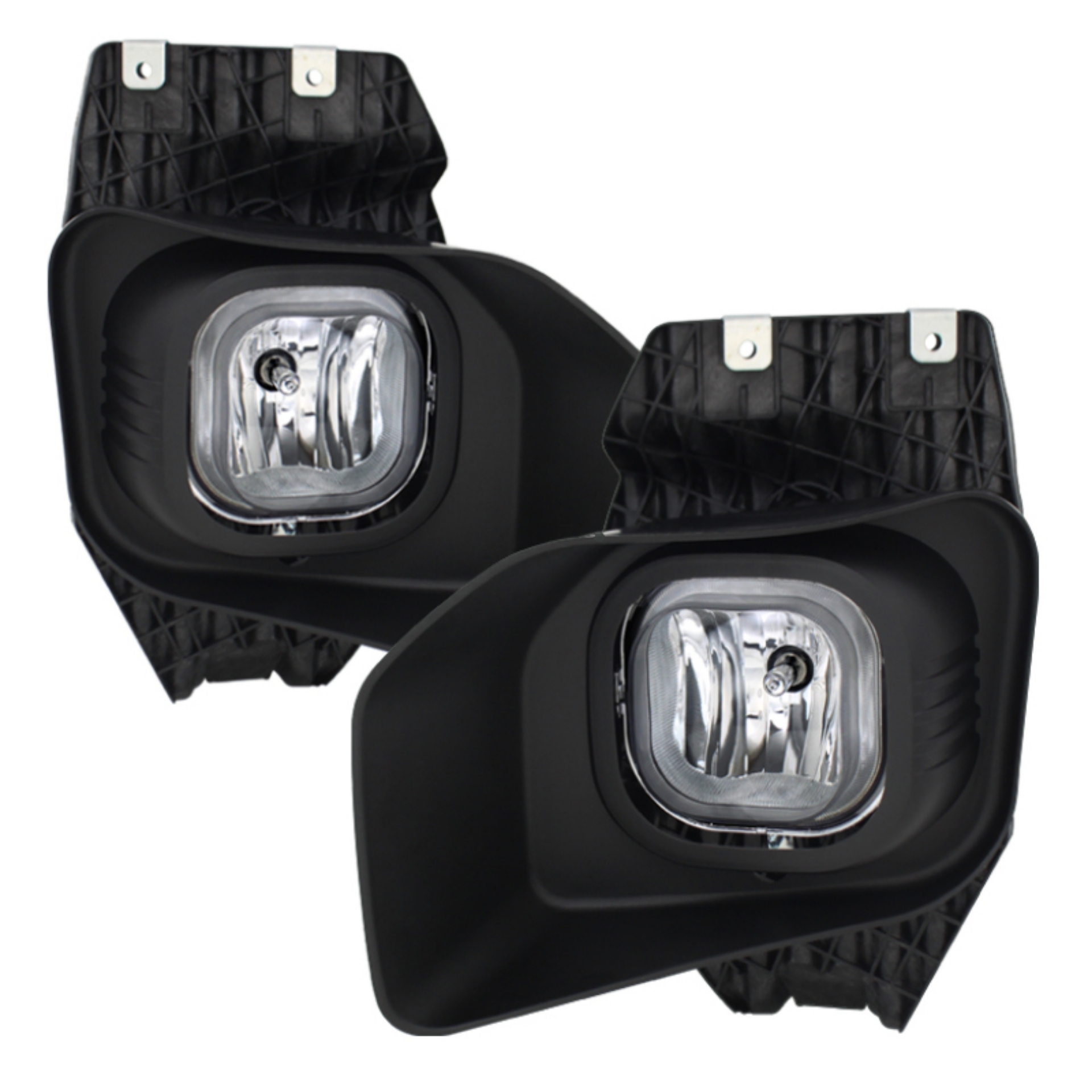 Picture of Spyder Ford F250 F350 F450 F550 XLT 2011-2016 OEM Style Fog Lights W-Switch- Clear FL-FF25011-C