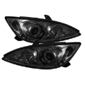 Picture of Spyder Toyota Camry 02-06 Projector Headlights LED Halo LED Smoke High H1 Low H1 PRO-YD-TCAM02-HL-SM