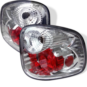 Picture of Spyder Ford F150 Flareside 01-03 Not Fit SupercrewEuro Style Tail Lights Chrome ALT-YD-FF15001FS-C