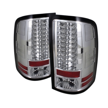 Picture of Spyder GMC Sierra 07-13 Not fit 3500 Dually 4 Rear WheelsLED Tail Lights Chrome ALT-YD-GS07-LED-C